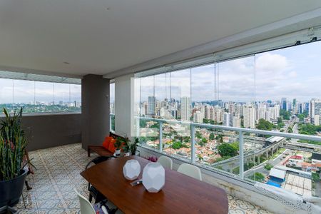 Varanda de apartamento para alugar com 2 quartos, 117m² em Campo Belo, São Paulo