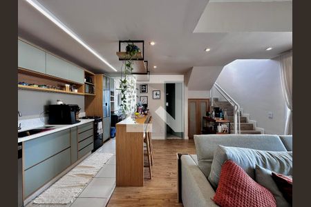 Sala de apartamento à venda com 2 quartos, 117m² em Campo Belo, São Paulo