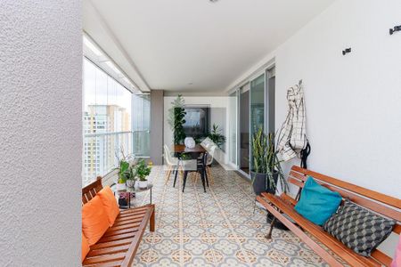 Varanda de apartamento para alugar com 2 quartos, 117m² em Campo Belo, São Paulo