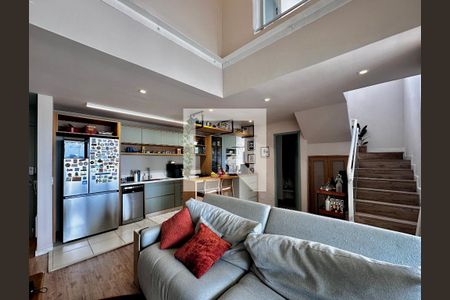 Sala de apartamento à venda com 2 quartos, 117m² em Campo Belo, São Paulo