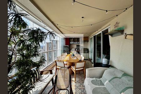 Varanda de apartamento à venda com 2 quartos, 117m² em Campo Belo, São Paulo