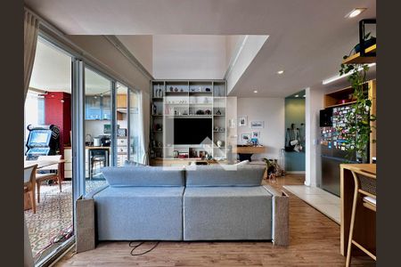 Sala de apartamento à venda com 2 quartos, 117m² em Campo Belo, São Paulo