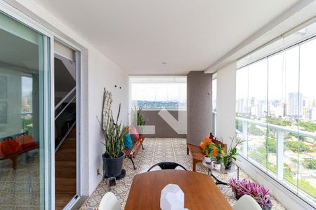 Varanda de apartamento à venda com 2 quartos, 117m² em Campo Belo, São Paulo