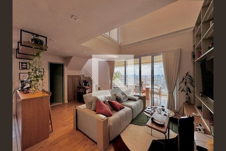 Sala de apartamento à venda com 2 quartos, 117m² em Campo Belo, São Paulo