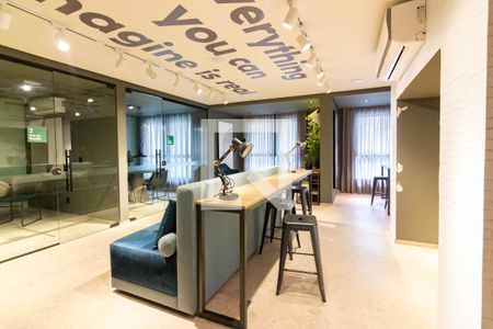 Studio para alugar com 26m², 1 quarto e sem vagaCoworking