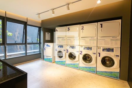 Studio para alugar com 26m², 1 quarto e sem vagaLavanderia