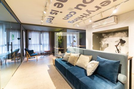 Studio para alugar com 26m², 1 quarto e sem vagaCoworking