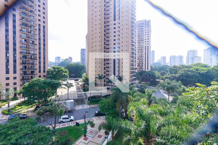Sacada - Vista de apartamento à venda com 3 quartos, 78m² em Santo Amaro, São Paulo