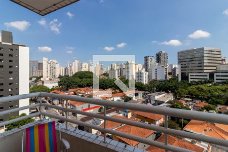 Varanda de apartamento à venda com 1 quarto, 44m² em Itaim Bibi, São Paulo