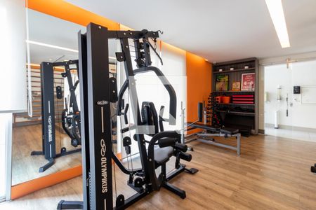 Apartamento à venda com 44m², 1 quarto e 1 vaga Apartamento à venda com 44m², 1 quarto e 1 vagaAcademia