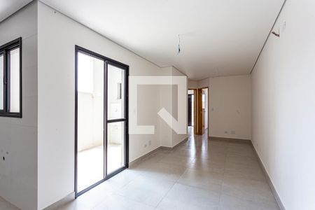 Sala de apartamento à venda com 2 quartos, 77m² em Vila Pires, Santo André