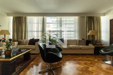Sala de apartamento à venda com 4 quartos, 275m² em Vila Buarque, São Paulo