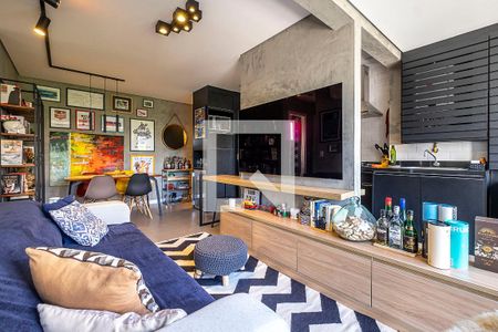 Sala de apartamento para alugar com 2 quartos, 58m² em Pinheiros, São Paulo