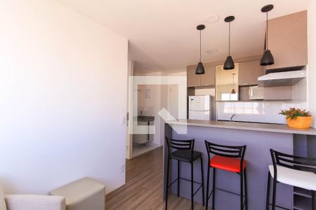 Sala de apartamento para alugar com 2 quartos, 37m² em Quarta Parada, São Paulo