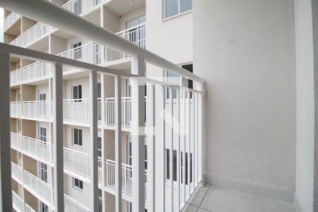 Varanda da Sala de apartamento à venda com 1 quarto, 27m² em Vila Ré, São Paulo