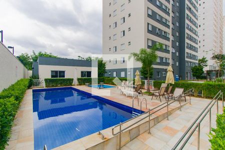 Área comum - Piscina de kitnet/studio para alugar com 1 quarto, 35m² em Quinta da Paineira, São Paulo