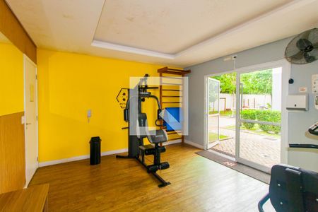 Área comum - Academia de kitnet/studio para alugar com 1 quarto, 35m² em Quinta da Paineira, São Paulo