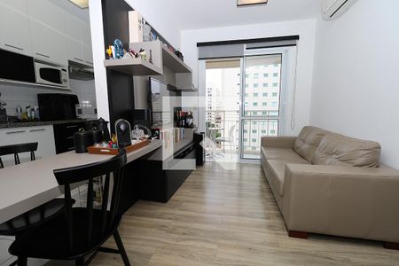 Sala de apartamento à venda com 1 quarto, 49m² em Pinheiros, São Paulo