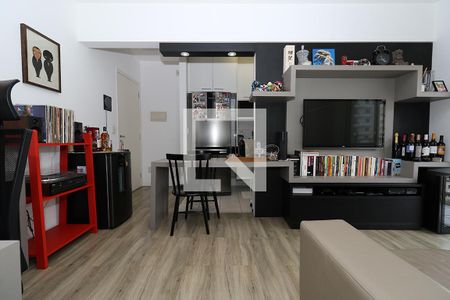 Sala de apartamento à venda com 1 quarto, 49m² em Pinheiros, São Paulo