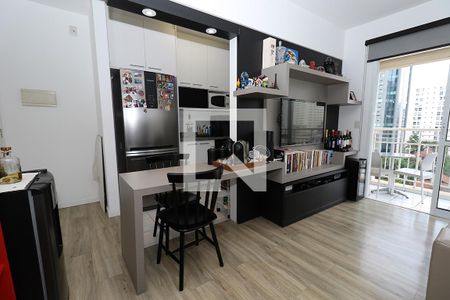 Sala de apartamento à venda com 1 quarto, 49m² em Pinheiros, São Paulo