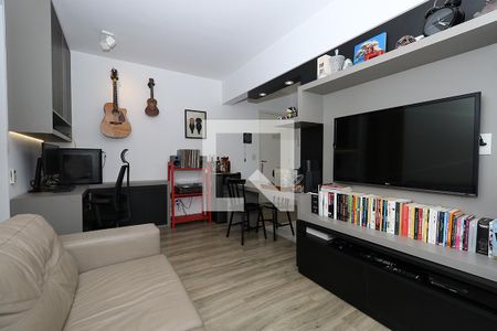 Sala de apartamento à venda com 1 quarto, 49m² em Pinheiros, São Paulo