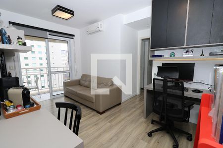 Sala de apartamento à venda com 1 quarto, 49m² em Pinheiros, São Paulo