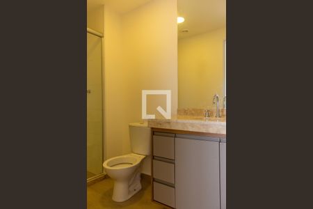 Banheiro Suite de apartamento para alugar com 1 quarto, 40m² em Jardim Sumare, Ribeirão Preto