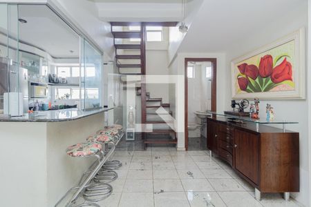 Sala de apartamento à venda com 3 quartos, 175m² em União, Belo Horizonte