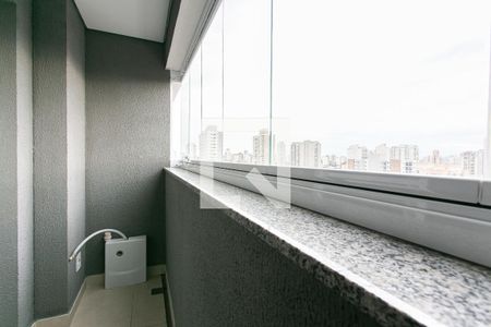 Varanda de kitnet/studio para alugar com 1 quarto, 23m² em Belenzinho, São Paulo