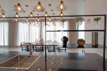 Apartamento à venda com 27m², 1 quarto e sem vaga Apartamento à venda com 27m², 1 quarto e sem vagaÁrea comum - Salão de festas