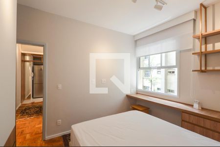 Dormitório de apartamento para alugar com 1 quarto, 40m² em Consolação, São Paulo