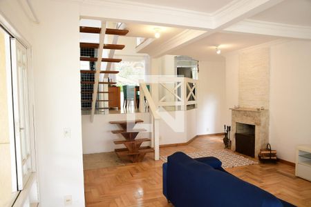 Sala de casa de condomínio para alugar com 5 quartos, 627m² em Jardim da Glória, Cotia