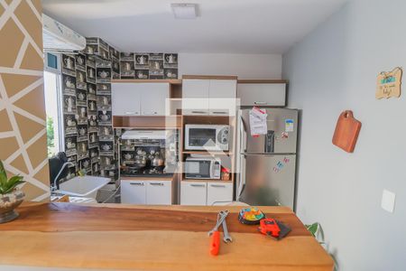 Apartamento à venda com 48m², 2 quartos e 1 vagaCozinha e Área de Serviço