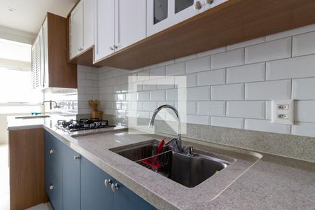 Apartamento para alugar com 77m², 2 quartos e 2 vagasDetalhe da cozinha