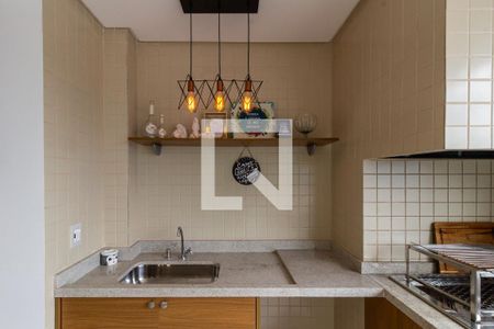 Apartamento para alugar com 77m², 2 quartos e 2 vagasDetalhe da varanda