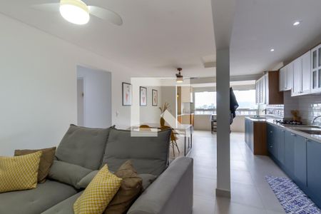 Apartamento para alugar com 77m², 2 quartos e 2 vagasSala