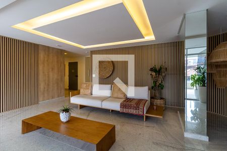 Apartamento para alugar com 77m², 2 quartos e 2 vagasÁrea comum - hall social