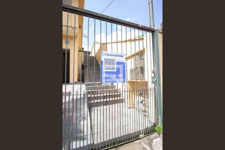 Casa para alugar com 50m², 1 quarto e 1 vaga Casa para alugar com 50m², 1 quarto e 1 vagaFachada - placa instalada