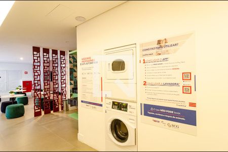 Studio para alugar com 17m², 1 quarto e sem vaga Studio para alugar com 17m², 1 quarto e sem vagaLavanderia