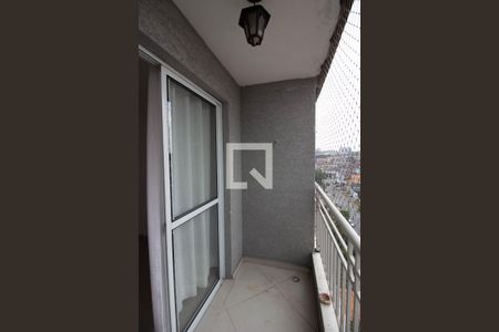 Varanda da Sala de apartamento à venda com 2 quartos, 49m² em Vila Taquari, São Paulo