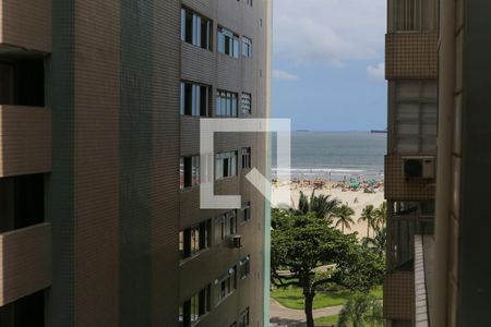 Vista de kitnet/studio para alugar com 1 quarto, 40m² em José Menino, Santos