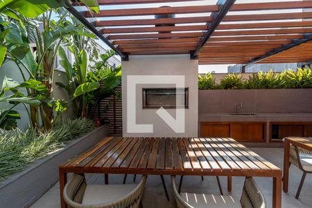 Studio à venda com 50m², 1 quarto e 1 vaga Studio à venda com 50m², 1 quarto e 1 vagaÁrea comum - Churrasqueira