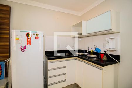 Cozinha de kitnet/studio para alugar com 1 quarto, 29m² em Asa Norte, Brasília
