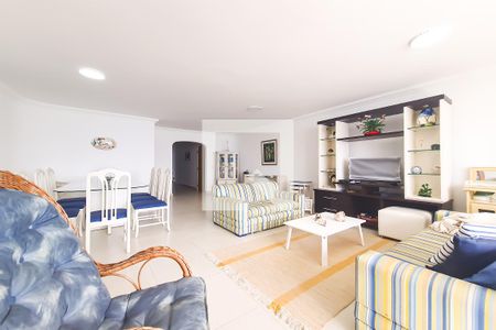 Sala de apartamento para alugar com 4 quartos, 190m² em Vila Luis Antonio, Guarujá