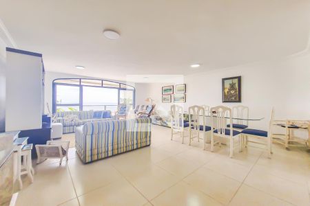 Sala de apartamento para alugar com 4 quartos, 190m² em Vila Luis Antonio, Guarujá