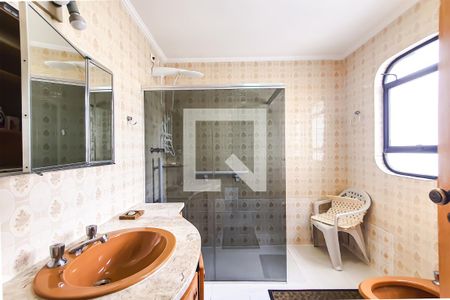 Apartamento para alugar com 190m², 4 quartos e 2 vagasBanheiro da Suíte 3