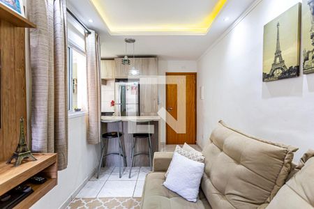 Sala de apartamento à venda com 2 quartos, 39m² em Vila Floresta, Santo André