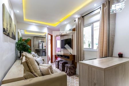 Sala de apartamento à venda com 2 quartos, 39m² em Vila Floresta, Santo André