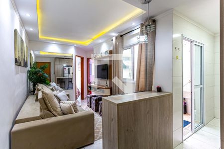 Sala de apartamento à venda com 2 quartos, 39m² em Vila Floresta, Santo André
