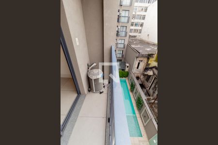 Apartamento para alugar com 42m², 1 quarto e sem vagaVaranda